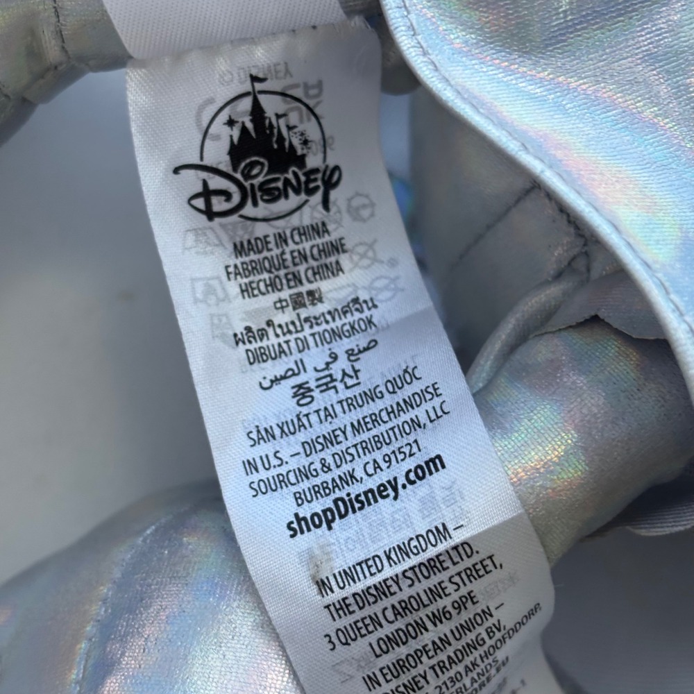 Disney Parks 100 Years Wonder Minnie Mouse Iridescent Silver Platinum Plush - Picture 5 of 14